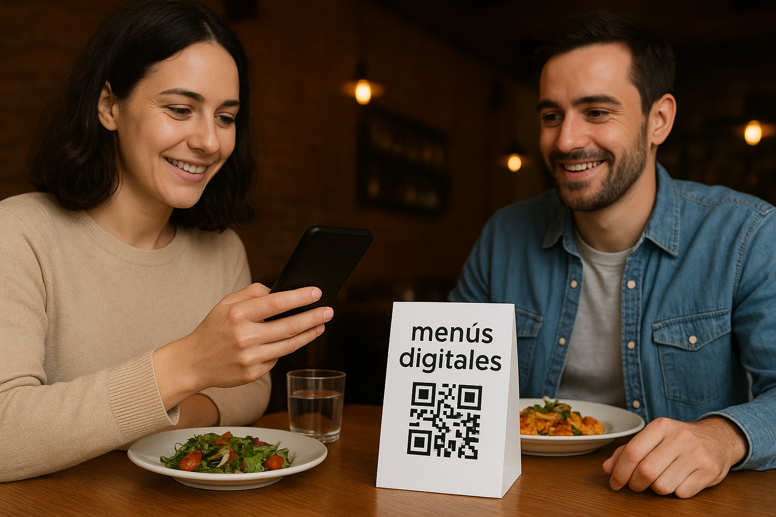 Menú pareja